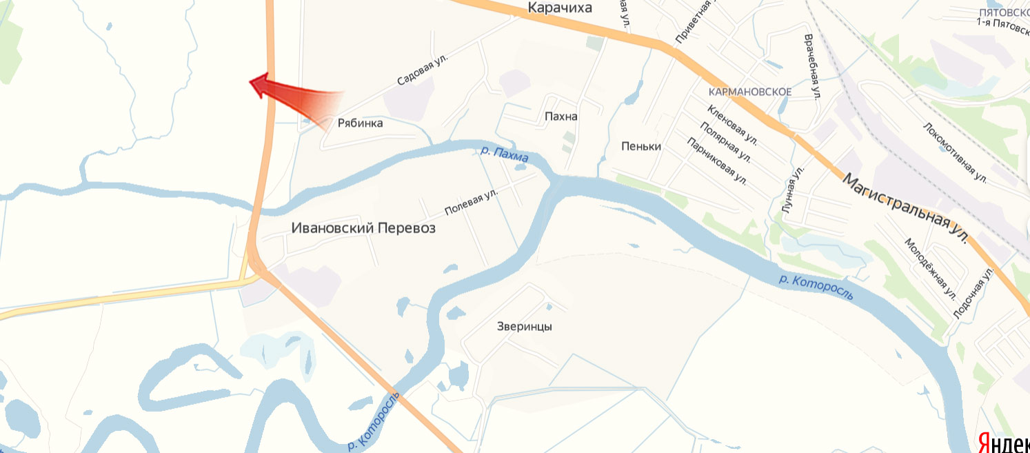 Схема проезда до заправки Центр переоборудования автомобиля на ГБО (Метан) в Ярославле на Юго-Западной окружной дороге