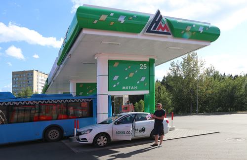 , 'Фото заправки МАЗС (Метан) Зеленоград «Нефтьмагистраль»'